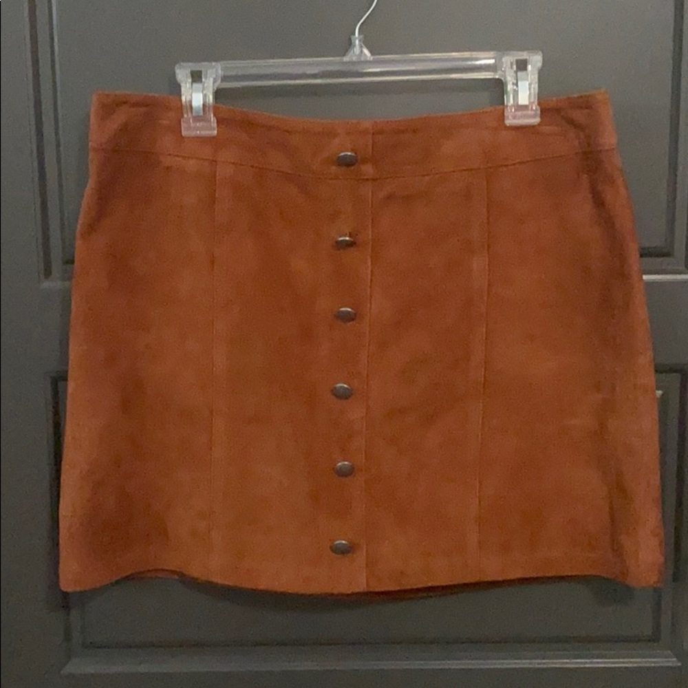 Gianni Bini Suede skirt